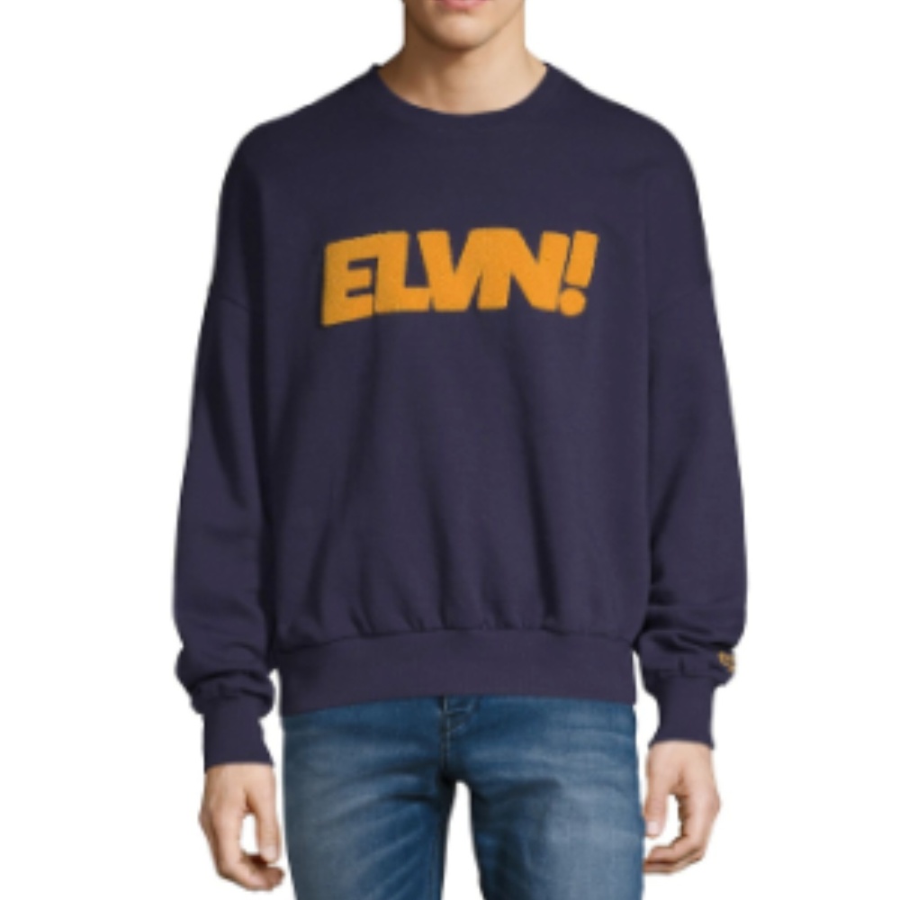 ELEVEN PARIS Men's Sandy Graphic Cotton Sweater